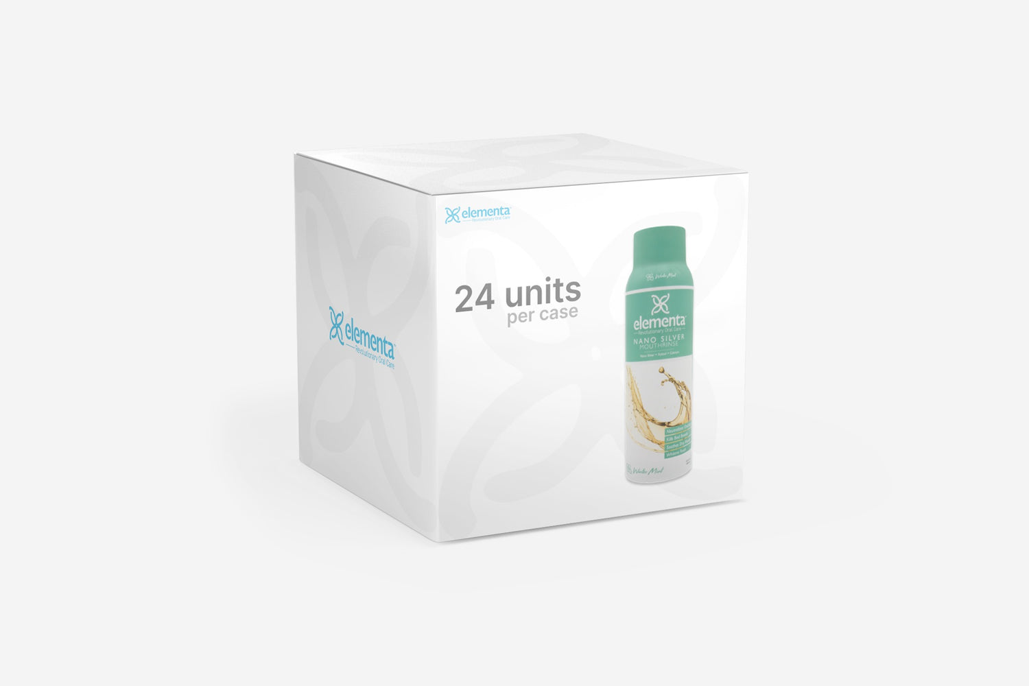 Case Pack (24) 20 oz NanoSilver Rinse